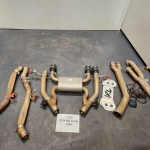 BMW G80 M3 G82 M4 Valved Catback Exhaust System Muffler w/ Carbon Tips S58 IRL