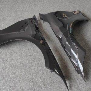 Real Carbon Fiber Exterior Air Flow Vent Side Fender For BMW M3 M4 2017-2022