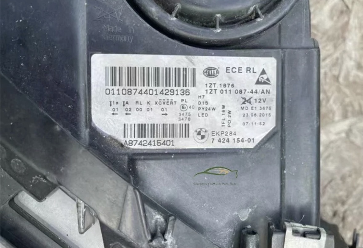 BMW 5 Series F10 Xenon Adaptive Headlights Assembly (2014–2015) – OEM