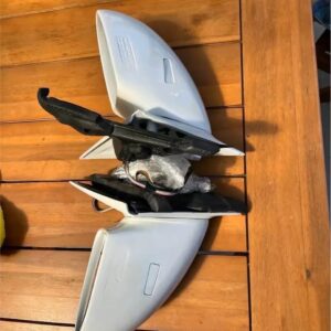 AC Schnitzer Style Mirrors – BMW E46 Sedan/Touring – Alpine White (AW)