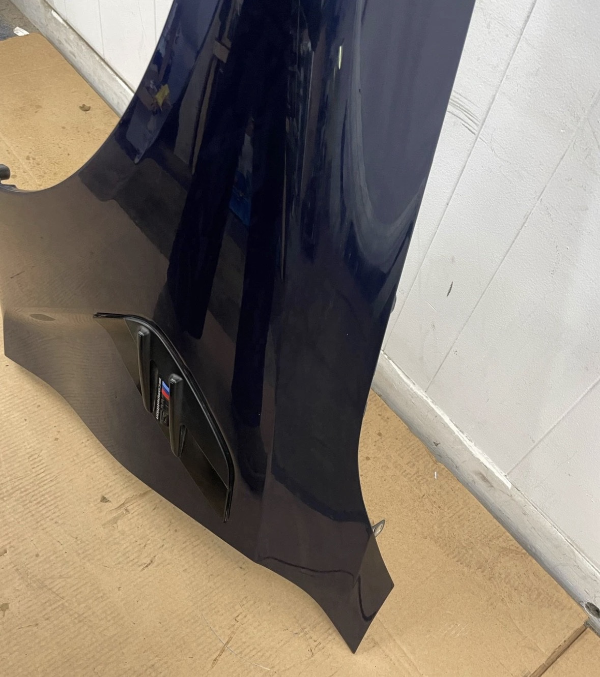 2021-2025 BMW M3 COMP G80 FRONT LEFT SIDE FENDER PANEL TANZANITE BLUE II ME C3Z